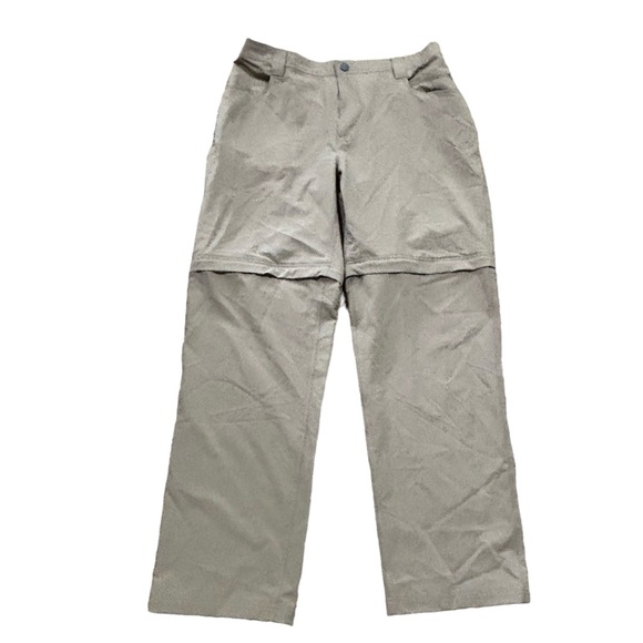 Field & Stream Tan Polyester Nylon Convertible Fishing Pants Shorts Size Large - Picture 1 of 2